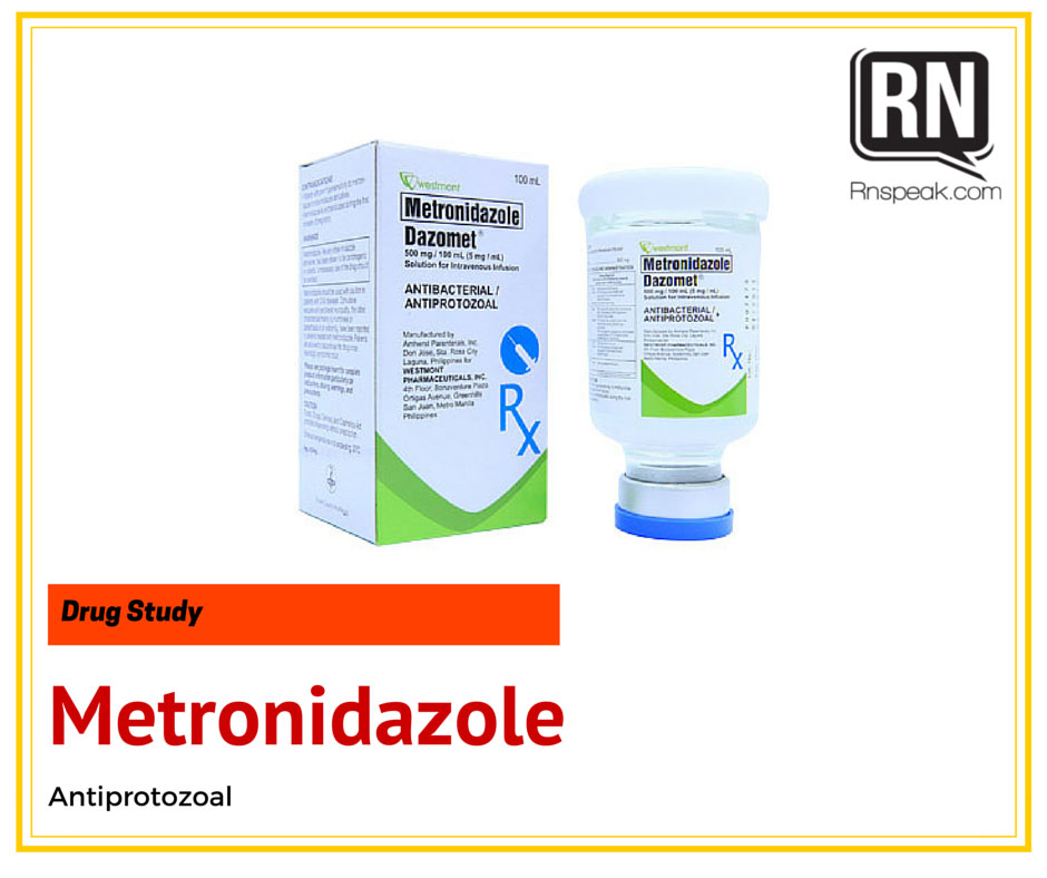 metronidazole-drug-study