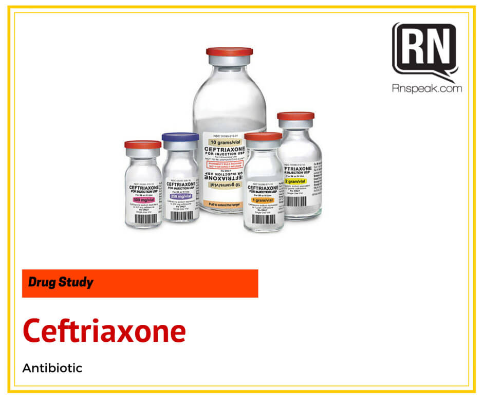 Ceftriaxone-Drug-Study