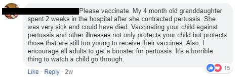 comments do not agree for vaccination 2