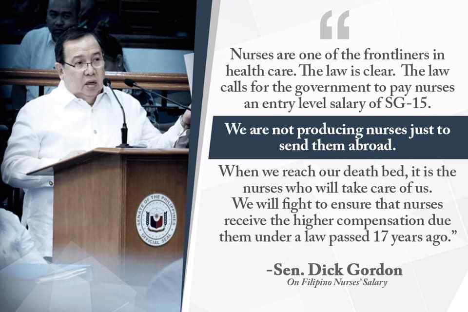 dick gordon bill nurse salary