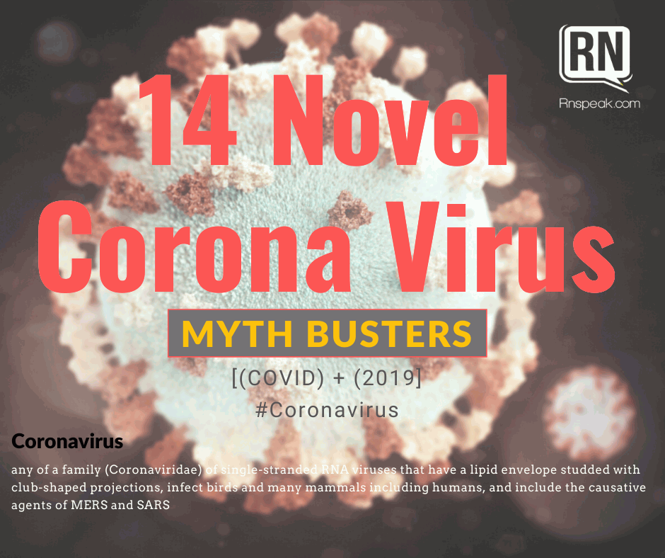  coronavirus myths